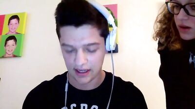 Brothers Big Cock Gets Handled in Front of Sis: The Walk-In