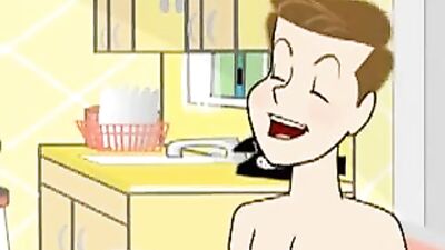 Dads Hot New Toy - A Hentai Cartoon Adventure with Stepson!