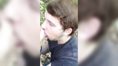 Young and Hairy Twink Sucks on a Big Dong