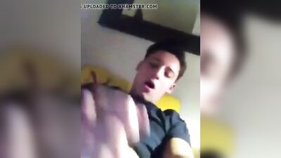 Young Twink Gets Off on Webcam with Hot Hand Job Action!