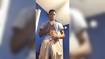 BlaCk Boy SoLo: Thick DickS in thE BLACk SOfo