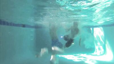 Bareback Pool Boys in Action: An Amateur Video