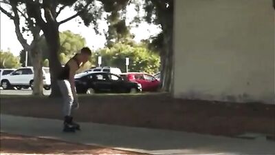 Adventurous Skateboarder Takes on Bareback Action with Jaw-Dropping Cum Shots