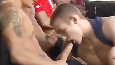 Gang Bang in the Hayloft: Raw, No-Strings-Attached Action with Hot Guys Cumming Everywhere