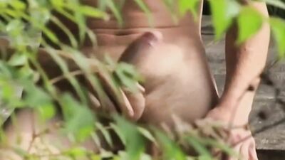 Raw and Rough: Bareback Action in the Bushes