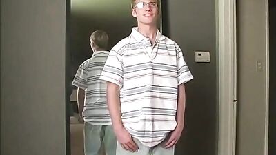 Young Stallion Pleasures Himself with a Mighty Meat Hammer!