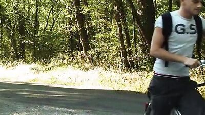 Thrilling Bareback Action with Handsome Blonde Boys by Anthony Thomas