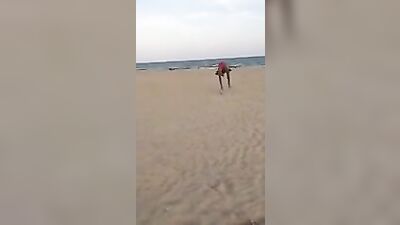 Straight and Beautiful - A Day at the Beach with Big, Black Cocks