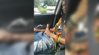 A hot and steamy scene featuring two muscular hunks in action