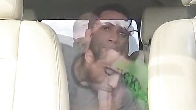 Backseat Blackheads: Interracial Oral Fun with Frat Guys!