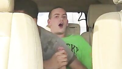 Backseat Blackheads: Interracial Oral Fun with Frat Guys!