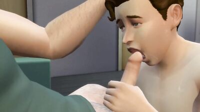 Daddy Lessons For Him - Audio Erotica - Sims XXX - Step Daddy Fucks Son - Daddy Fucks Twink