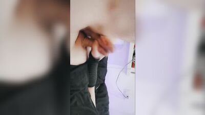 femboy twinks stroking cock together