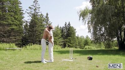 MEN - Sam Ledger Bends Over As Leo Louis Tongue Fucks His Asshole Then Bangs Him In Doggy