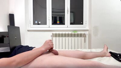 I SPIED on my ROOMMATE while he was JERKING OFF