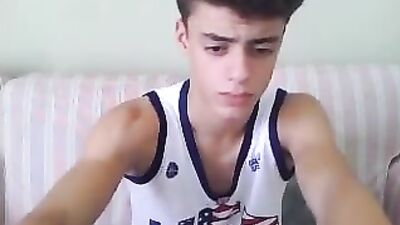 Gay Basketball Player Web-Cam Cumshots Handjob