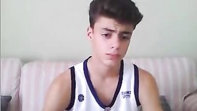 Gay Basketball Player Web-Cam Cumshots Handjob