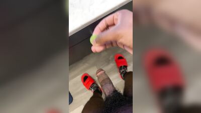 Jerked My BBC With Gummy Candy (MUST WATCH)