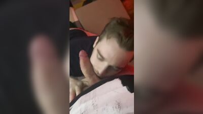 Sweaty College Neighbor gets Face Fucked & Cum on Ass after GYM