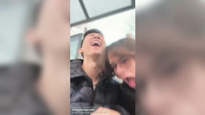 Morning Bareback, Spanish boy fucks his Asian boyfriend