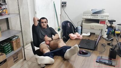 Fucking my doll on an afternoon at the office - Part 1