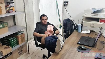 Fucking my doll on an afternoon at the office - Part 1