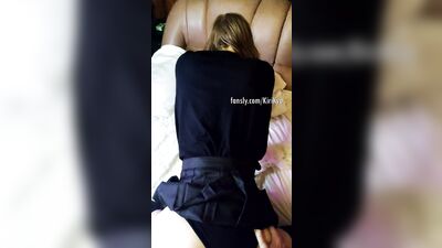 POV: Big ass femboy gets pounded bareback with creampie