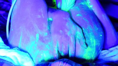 Trans Girl Fucked By Glow In The Dark Monster Cock