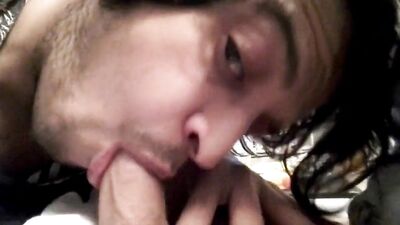 Twinks Friend Blowjob Before Sleeping With Cumshot Drinking