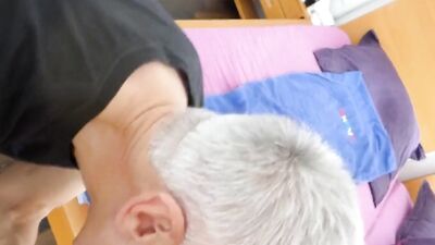 Ass To Mouth And Breeding An Old Man Bareback