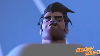 SodomySquad - Superhero Twink Gets Double Penetrated By 2 Monster Cocks