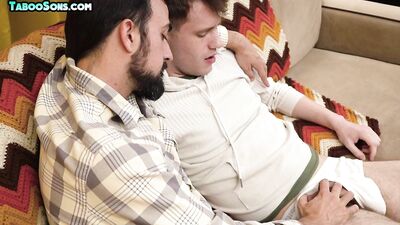 Hairy Stepdaddy Rims And Barebacks 21yo Stepsons Asshole