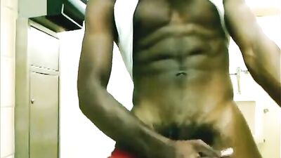 Cumming Fit Black Twunk Amateur Muscle Boys!