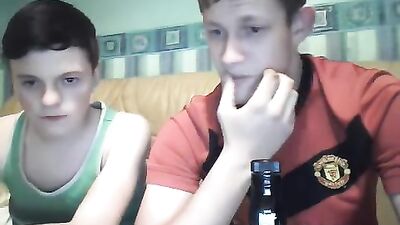 Two Friends Connect on Webcam for an Intimate Experience