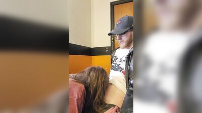 Sucking Off 21yo Ginger With A Hot Dick