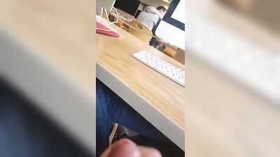 Shooting a Load During Class