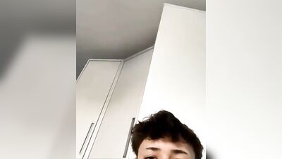 Teen Jock Cumshot: Horny Bedroom Antics!