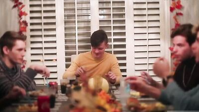 Gay Porn Bareback Bathroom Bang - Dinner Party Oral Big Cocks