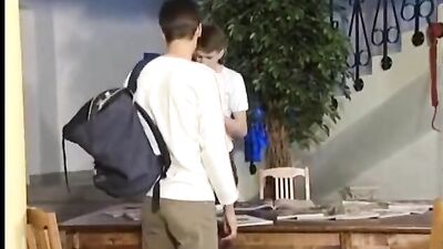 Hot Receptionist Action Cumshots Oral Twink Flip Flopping Gay Porn Video