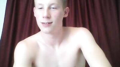 Young and Curious Blond Boys Amateur Ass Play