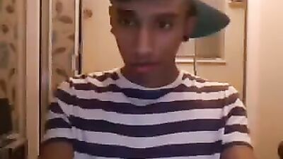 Young British Hunk Masturbates for You: A Web-Cam Handjob Adventure!