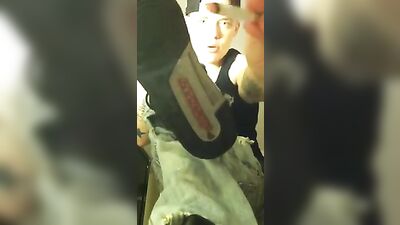 Gay Porn Fetish Worship: Straight Boys Foot-Worshipping Faggots!