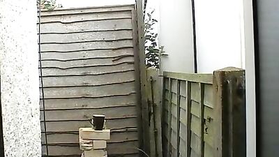 Garden Cum Shot - Backyard Public Masturbation
