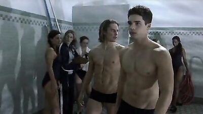 Gay Porn Video Showdown: Frat Guys Meet Straight Boys in the Shower!
