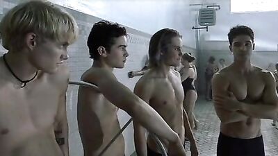 Gay Porn Video Showdown: Frat Guys Meet Straight Boys in the Shower!