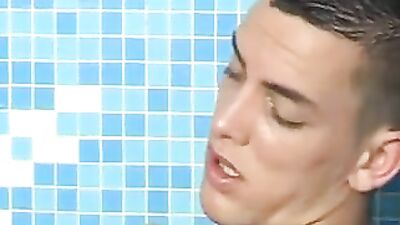 Gay Sauna Action Relaxing: A Gay Porn Video