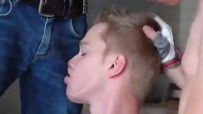 Gay Abandon Sex - 3 Boys and an Action Builidng