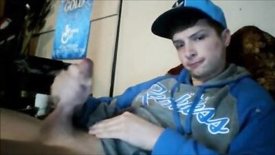 Blue Cap Jerk Off: Amateur Cum Shots with Big Cocks!