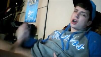 Blue Cap Jerk Off: Amateur Cum Shots with Big Cocks!