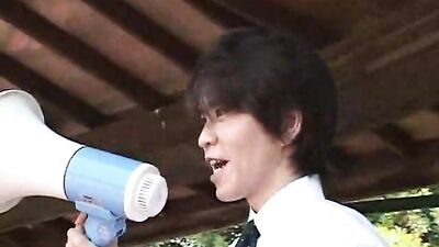 Asian Group Sex Fun: JAP BOYS - Explosive Threesome Action!